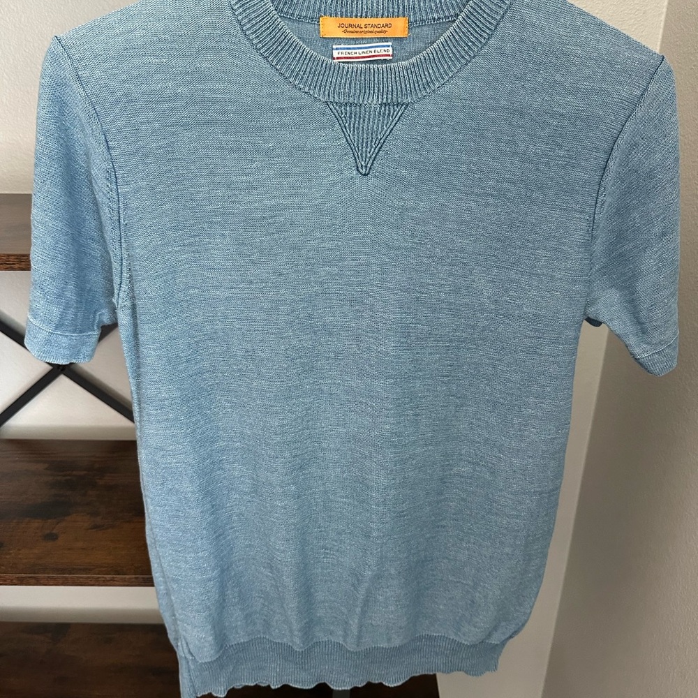 JOURNAL STANDARD Men's Blue Sweater-SZ M